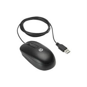 HP Attach Mouse Usb Optico Scroll Óptico - Alámbrico - 3 Botón(es) - Negro - USB - 800 dpi