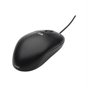 HP Attach Mouse Usb Optico Scroll Óptico - Alámbrico - 3 Botón(es) - Negro - USB - 800 dpi