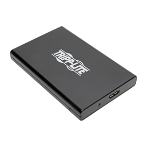 Caja para Disco Duro Externo SATA de 2.5" USB 3.0 SuperSpeed - con Cable Integrado y Soporte UASP