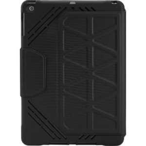 Funda Case de protección 3D para iPad 5ta & 6ta Generación, iPad Pro 9.7", iPad Air & Air 2, Grado militar de 4ft y cierre magnético, Color Negro